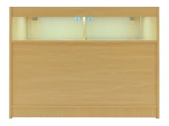 BalcÃ£o Comercial com Luz LED B1200 â€“ cor Maple