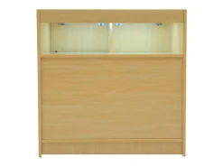 BalcÃ£o Comercial com Luz LED B900 â€“ cor Maple