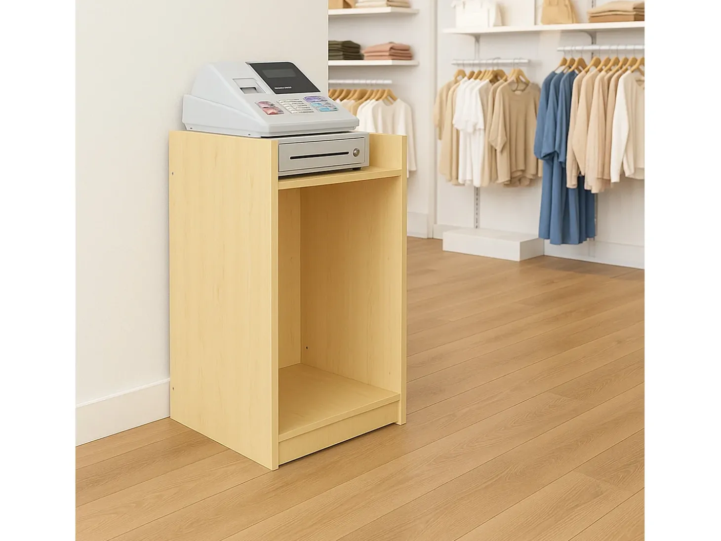 Balcão para Caixa Registradora TB60 – Maple