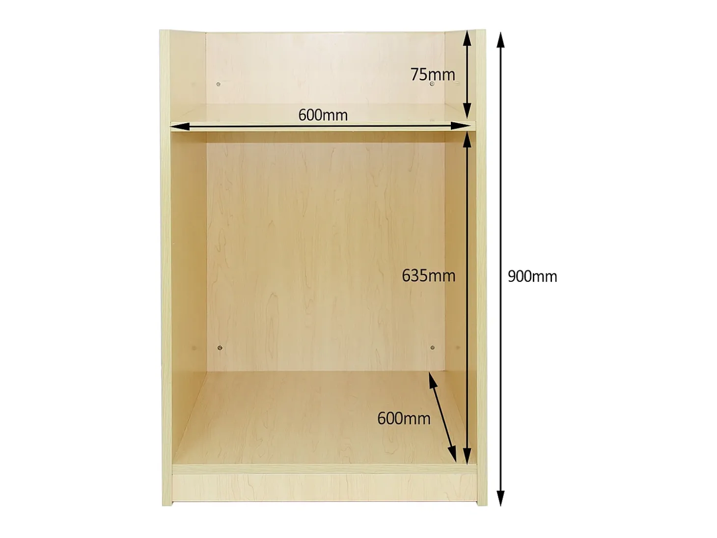Balcão para Caixa Registradora TB60 – Maple