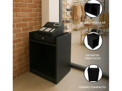 Balcão para Caixa Registradora TB60 – Preto