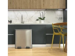 Balde de lixo de cozinha para reciclagem 60L MAJOR