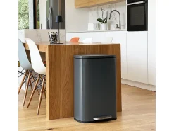 Balde de lixo de cozinha com pedal 50L ADMIRAL