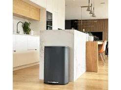 Balde de lixo de cozinha com pedal 50L ADMIRAL
