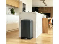 Balde de lixo de cozinha com pedal 40L GREENWICH