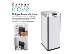 Balde de lixo de cozinha automático 50L PARKSIDE