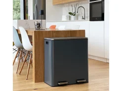 Balde de lixo de cozinha para reciclagem 60L MAJOR