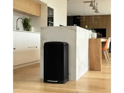 Balde de lixo de cozinha com pedal 40L GREENWICH