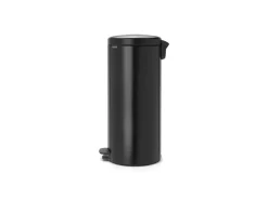 Balde de Pedal NewIcon Preto Mate 30L Brabantia