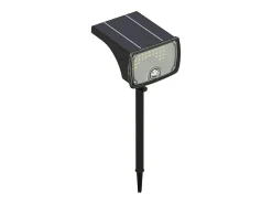 Baliza de sinalização solar ou de parede com detetor de movimentos 700 lumens - CHENDI
