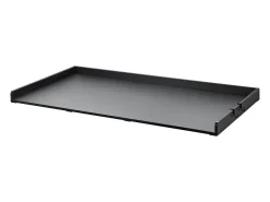 Bancada de Lavadora-Secadora SucceBuy, 137x69 CM, Capa Resistente à Água com Almofadas Antiderrapantes, para Organização de Lavanderia, Preto