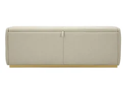 Banco com Arrumação VKH766, Bege, 130x45x45 cm, Kendra Home