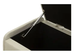 Banco com Arrumação VKH766, Bege, 130x45x45 cm, Kendra Home