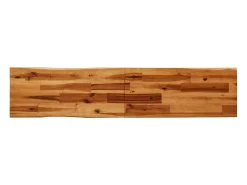 Banco com bordas vivas 160 cm madeira de acácia maciça