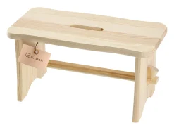 Banco de cozinha de madeira KADAX, banco, cadeira, plataforma sólida de 39 cm, Ryczka