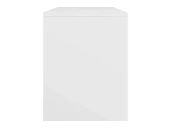 Banco de toucador 70x35x45 cm derivados de madeira branco