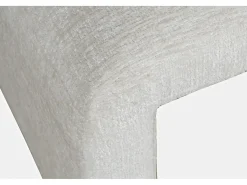 Banco estofado 53,5x48x45,5 cm bege Leith LET69N