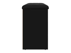 Banco sapateira 102x32x50 cm derivados de madeira preto