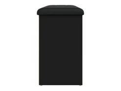 Banco sapateira 102x32x50 cm derivados de madeira preto