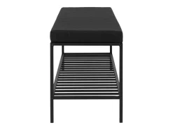 Banco Vita, Preto, 36x100x48,5 cm, Kendra Home