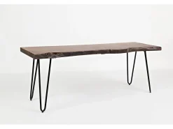 Banco 122x46x41 cm castanho Avola av1781-48kd
