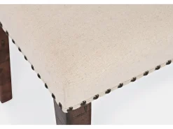 Banco 132x49,5x48,5 cm Castanho escuro Avola AV1931-52