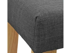 Banco 103x41x47 cm cinza escuro