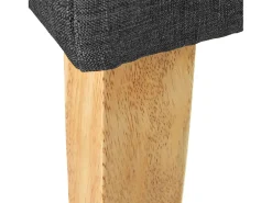Banco 103x41x47 cm cinza escuro