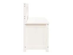 Banco 110x41x76,5 cm madeira de pinho maciça branco