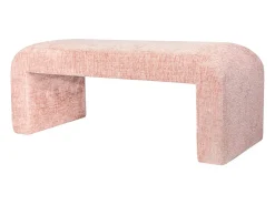 Banco 119,5x48x45,5 cm rosa Leith LET70P