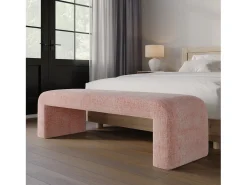 Banco 119,5x48x45,5 cm rosa Leith LET70P
