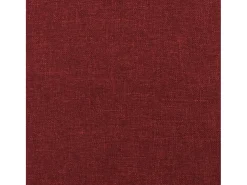 Banco 70x35x41 cm tecido vermelho tinto