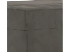 Banco 100x35x41 cm veludo cinza-escuro