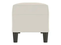 Banco 100x35x41 cm veludo cor creme