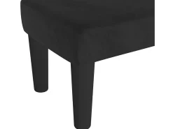 Banco 70x30x30 cm veludo preto