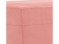 Banco 100x35x41 cm veludo rosa