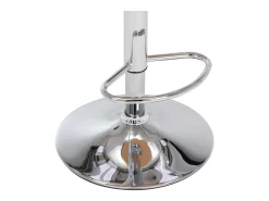 Bancos de bar 2 pcs madeira curvada e couro artificial creme