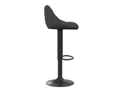 Bancos de bar 2 pcs veludo preto