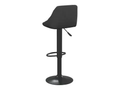 Bancos de bar 2 pcs veludo preto