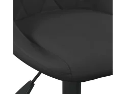 Bancos de bar 2 pcs veludo preto
