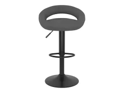 Bancos de bar 2 pcs veludo cinzento-escuro
