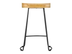 Bancos de bar Gavin 2 pcs madeira mangueira maciça