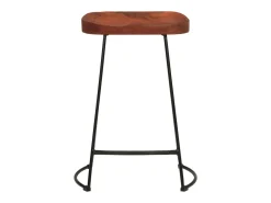 Bancos de bar Gavin 2pcs 45x40x63cm madeira de mangueira maciça