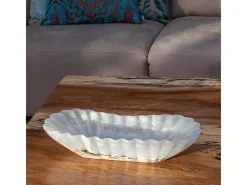Bandeja de ônix esculpida à mão com design único