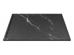 Bandeja italiana para cortar em resina SMC - Preto mármore - 120 x 90 cm - LYROSA