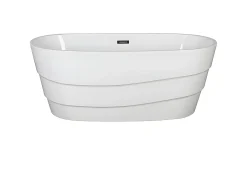 Banheira autónoma DOMINIKA - 150*72*58 cm - 200 L - Branco