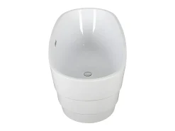 Banheira autónoma DOMINIKA - 150*72*58 cm - 200 L - Branco