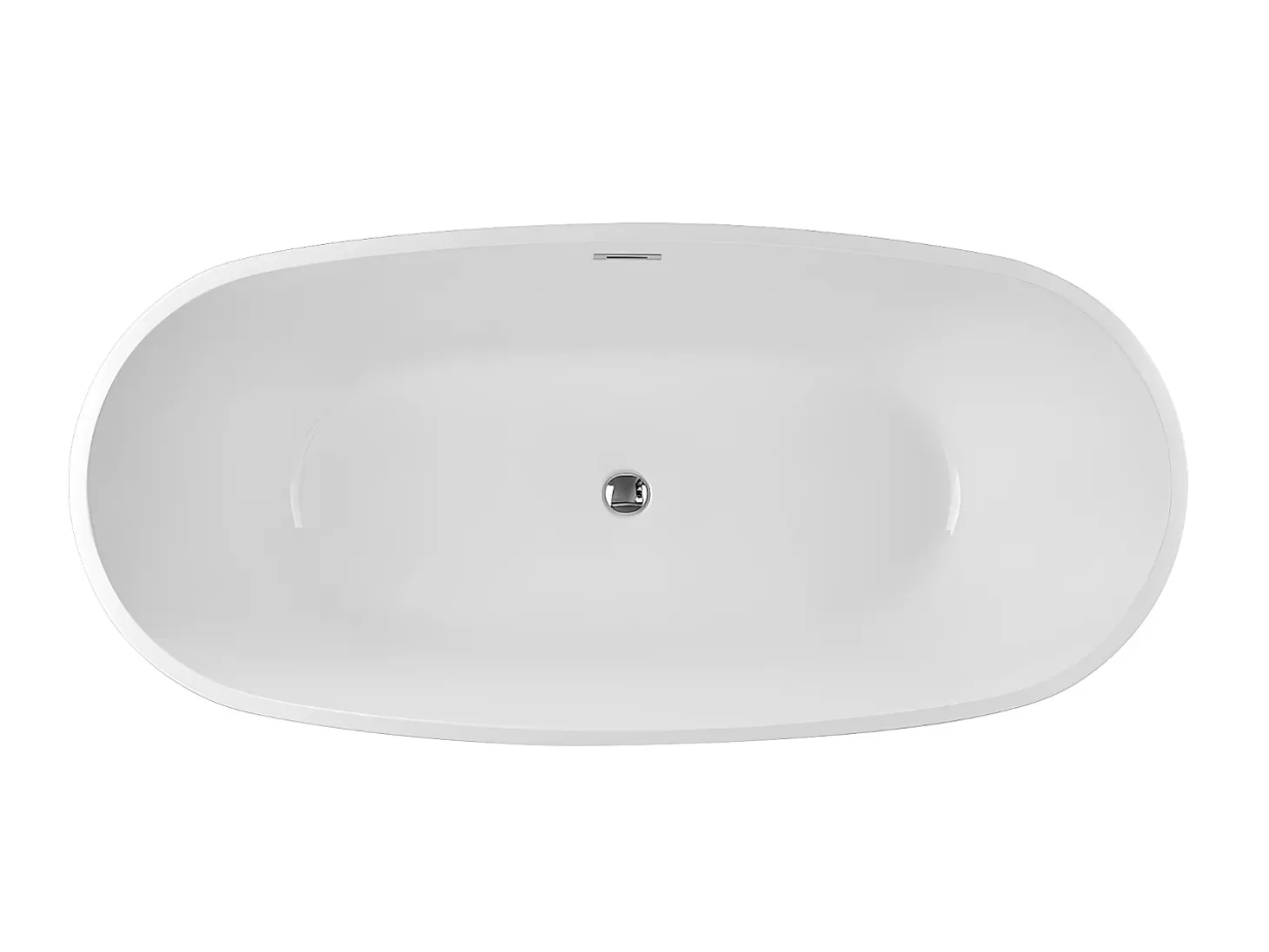 Banheira autónoma NICA - 170 * 80 * 58 cm - 238 L - Branco