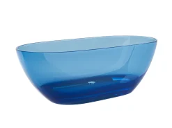Banheira clássica 292 L, 160 x 72 x 56 cm, azul, resina - SPAVO