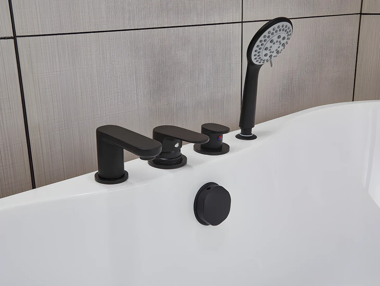 Banheira clássica branca 195 L STEPONA - 150*75*58 cm
